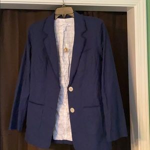 Peace Love World Linen Blazer